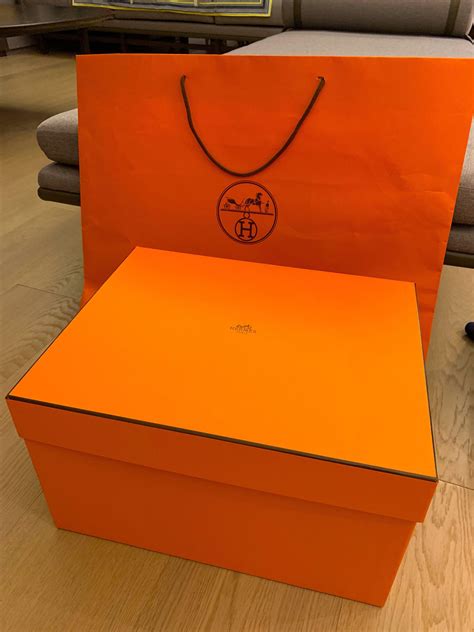 big orange box hermes